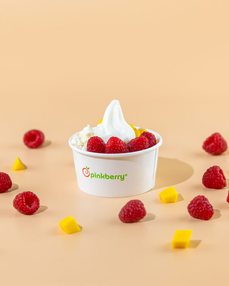 pinkberry raspberry yogurt