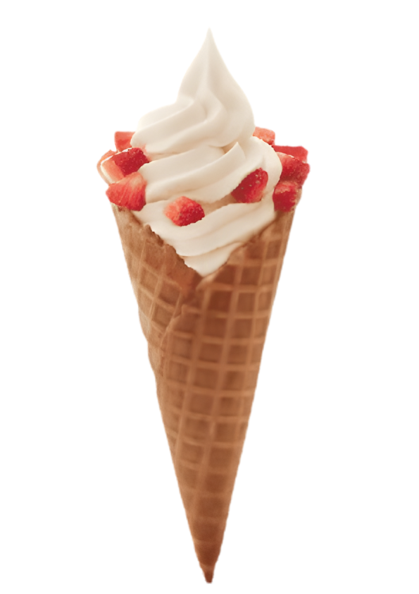 Strawberry cone